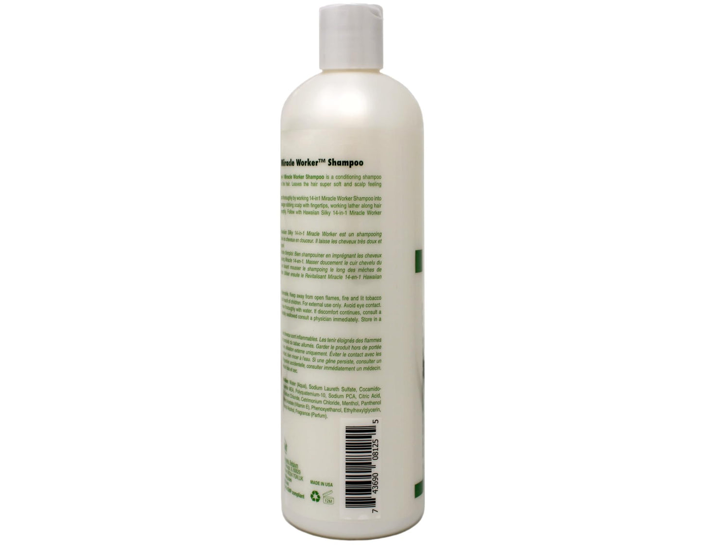 Hawaiian Silky Miracle Worker 14-in-1 Shampoo & Conditioner Bundle, Hydrating & Strengthening Hair Care Set, 16 fl oz Each