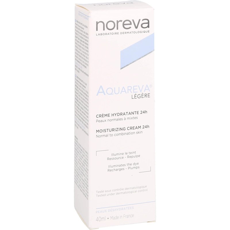 NOREVA LED AQUAREVA Créme Hydratante 24h Texture Légère (40 ml)
