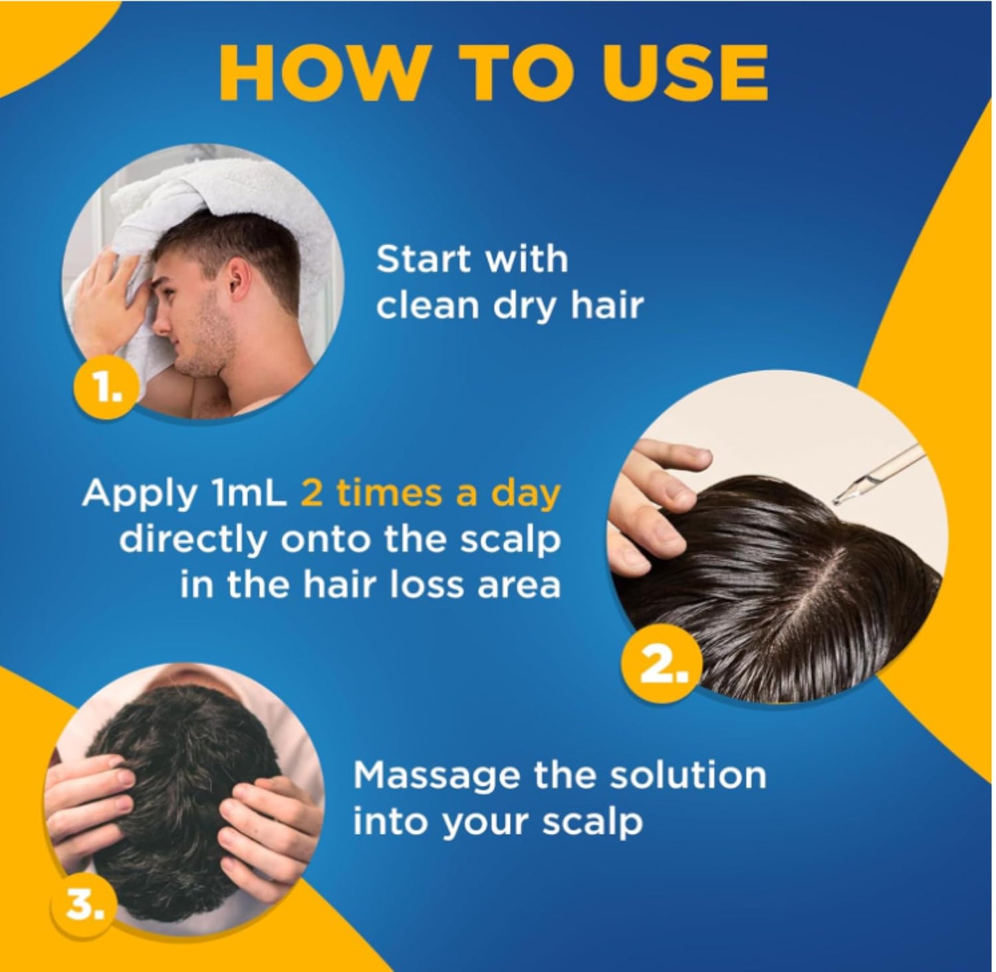 KIRKLAND SIGNATURE Minoxidil 5% Hair Regrowth Treatment for Men | 6 Months Supply | Topical Solution | Extra Strength | Clinically Proven | Unscented Drops | Dropper & Sprayer Included