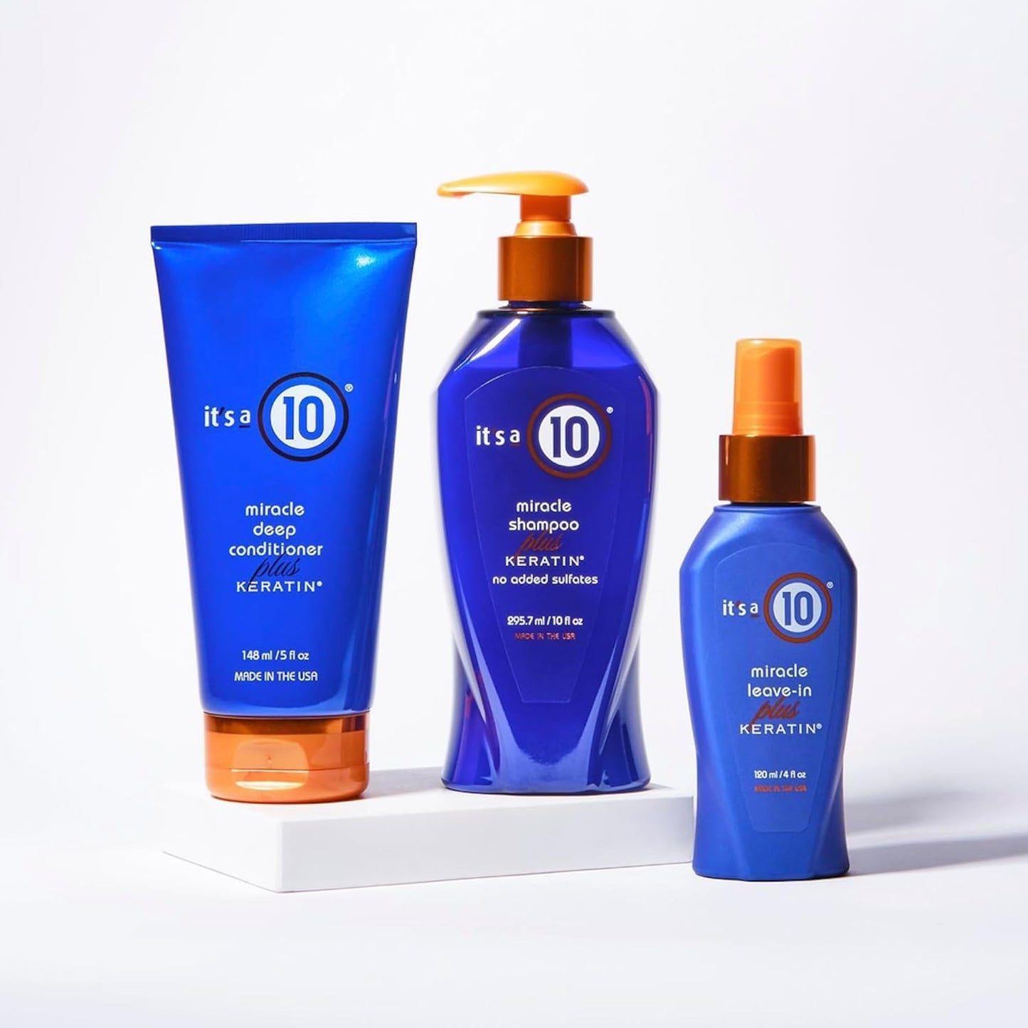 It's a 10 Haircare Miracle Leave-In Conditioner Spray with Keratin - 4 oz. | 2-Pack