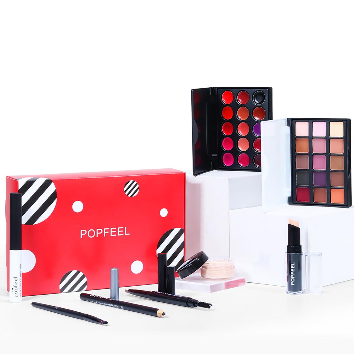 AMZTEMU Professional Makeup kit for women, Makeup kits for teenagers 14-16, All in one Makeup set, Kit de maquillaje para mujer(8 PCS)