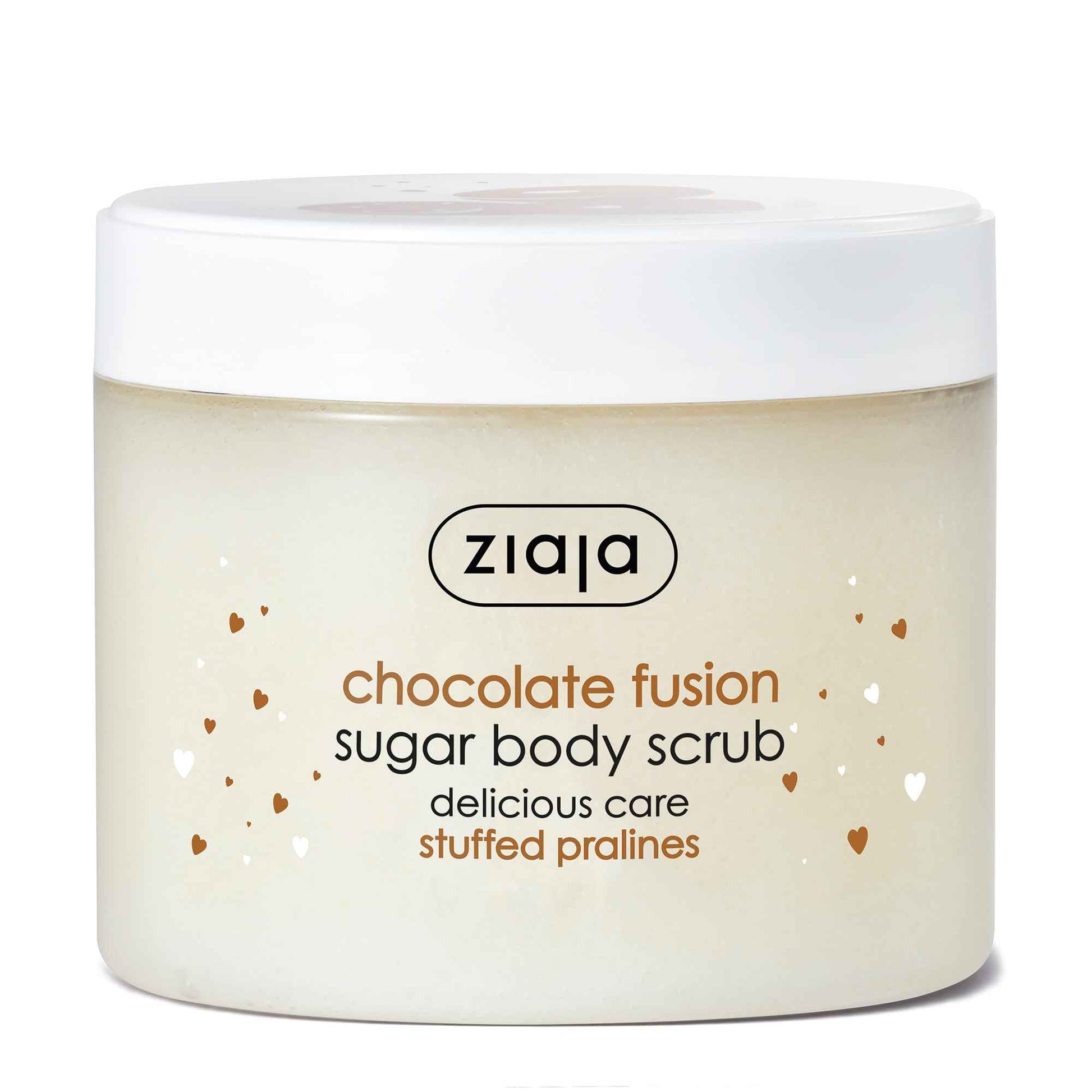 Ziaja Chocolate Fusion - Sugar Body Scrub - Delicious Skin Care