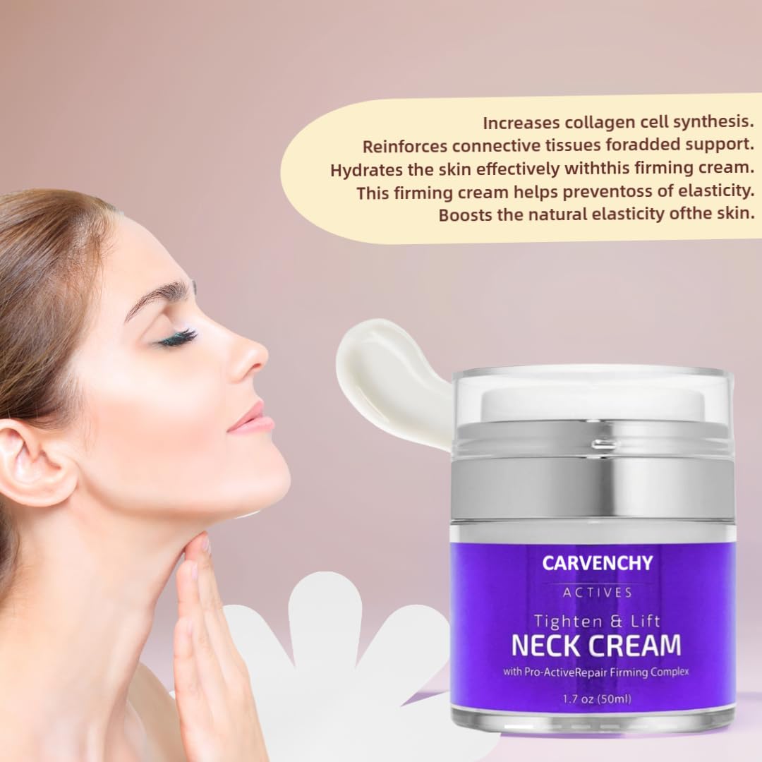 Neck Firming Cream - Age-Defying Hydration for Smooth Skin | 1.7 fl. oz | All Skin Types