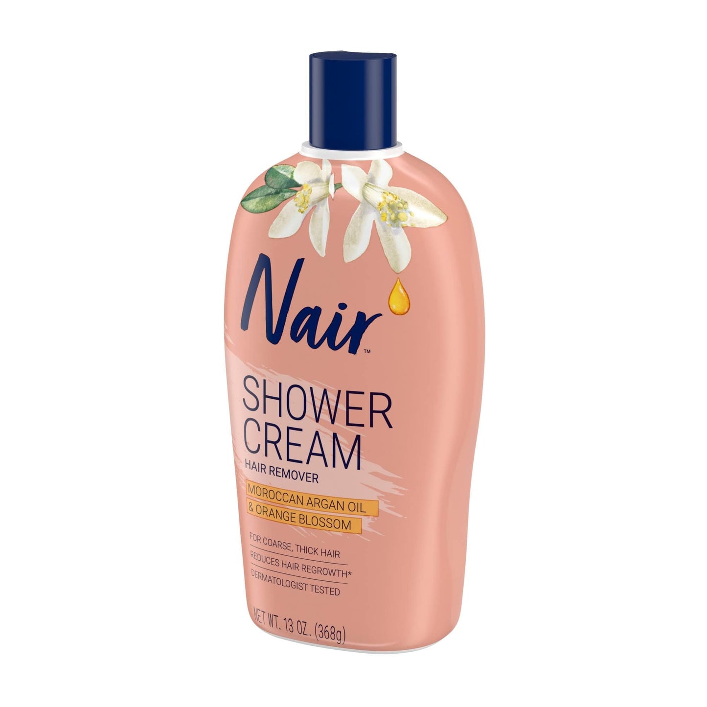 Nair Moroccan Argan Oil Shower Cream Hair Remover, 13.0 oz.