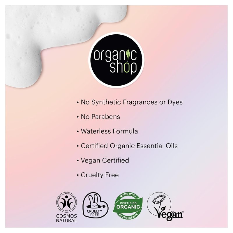 Organic Almond Oil & Cherry Shampoo | Color Protection & Hydration, 9.5 Fl Oz - 100% Vegan & Organic