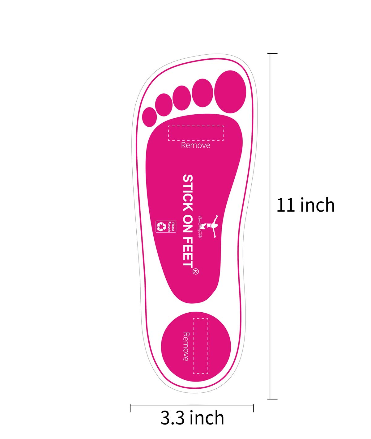 STICKONFEET 150 Pairs Premium Feet Pads for Spray Tanning – Disposable Spray Tan Feet Pads – Hygienic and Easy-to-Use Foot Protectors Designed for Salons and Mobile Spray Tanning Professionals