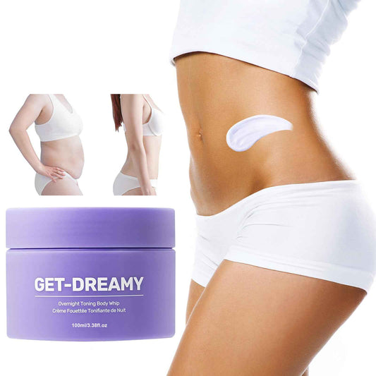 OZZKSO GET-DREAMY Overnight Toning Whip - Body Firming Whip That Works While You Sleep - Helps Target The Appearance Of Loose Skin On The Body 3.38 fl.oz, 1 PCS