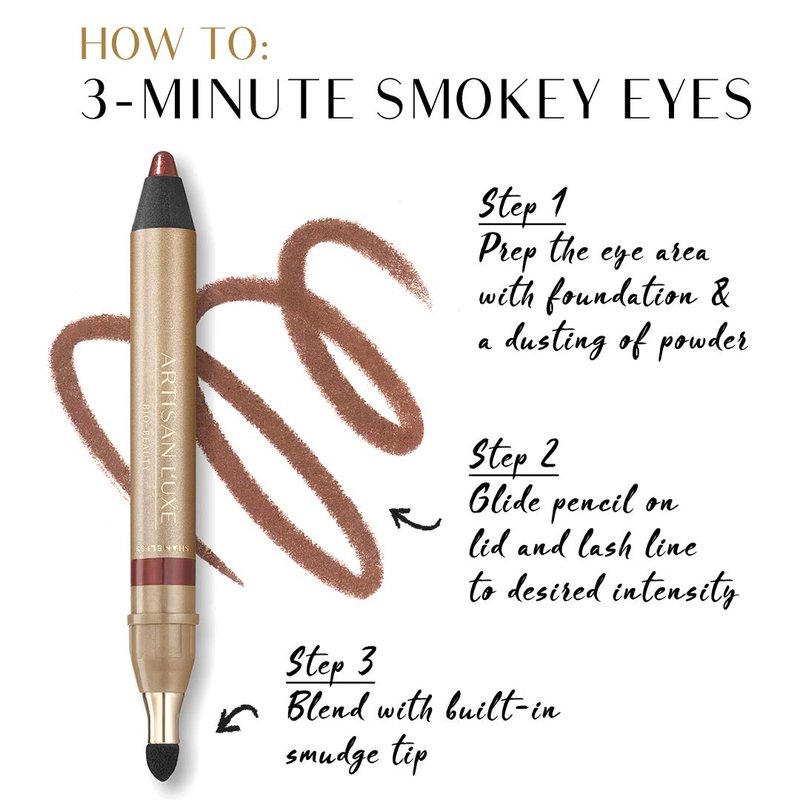 Jumbo Eyeliner Pencil Bundle - Waterproof & Smudge-Proof | Smokey Eyes in 3 Minutes - Midnight Black & Shameless Bronze