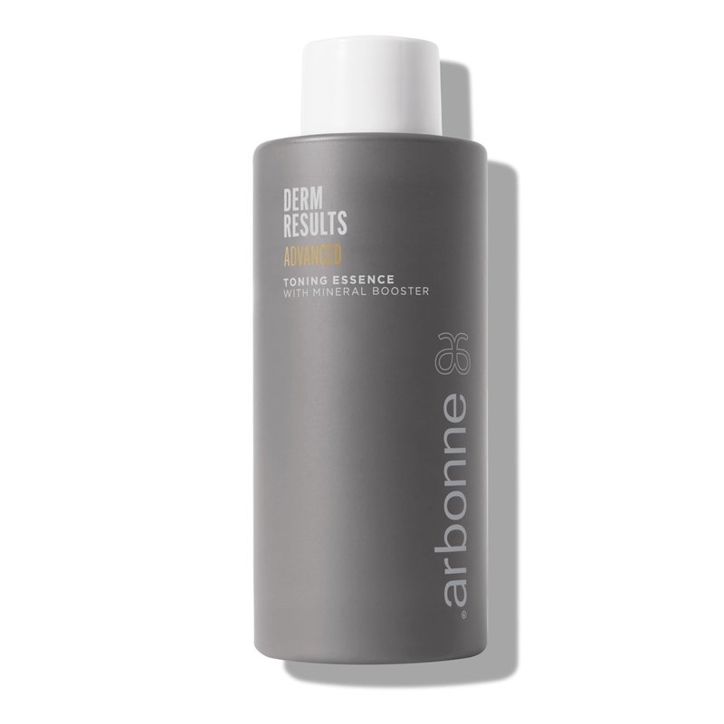 DermResults Advanced Toning Essence with Mineral Booster - Arbonne Hydrating Toner for Face - Ideal for Sensitive Skin, Pore Refining, Lightweight, Vegan Skincare - 3.4 fl. oz. (100 ml)