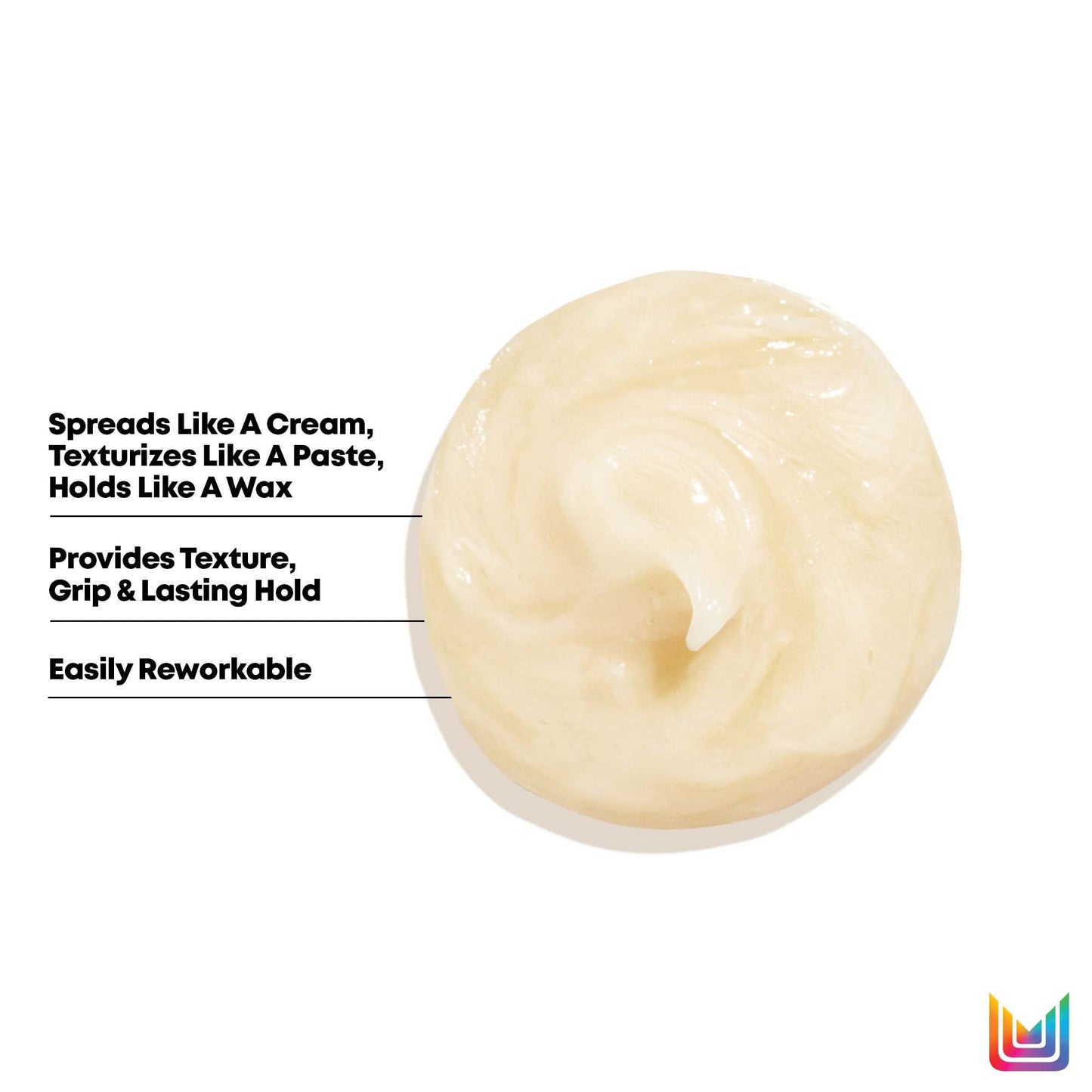 Matrix Styling Over Achiever 3-in-1 Wax For Smoothing & Structuring Hair - Provides Long Lasting Texture & Grip, Reworkable Hold, Spreads Like Cream Pomade, 1.7 Oz