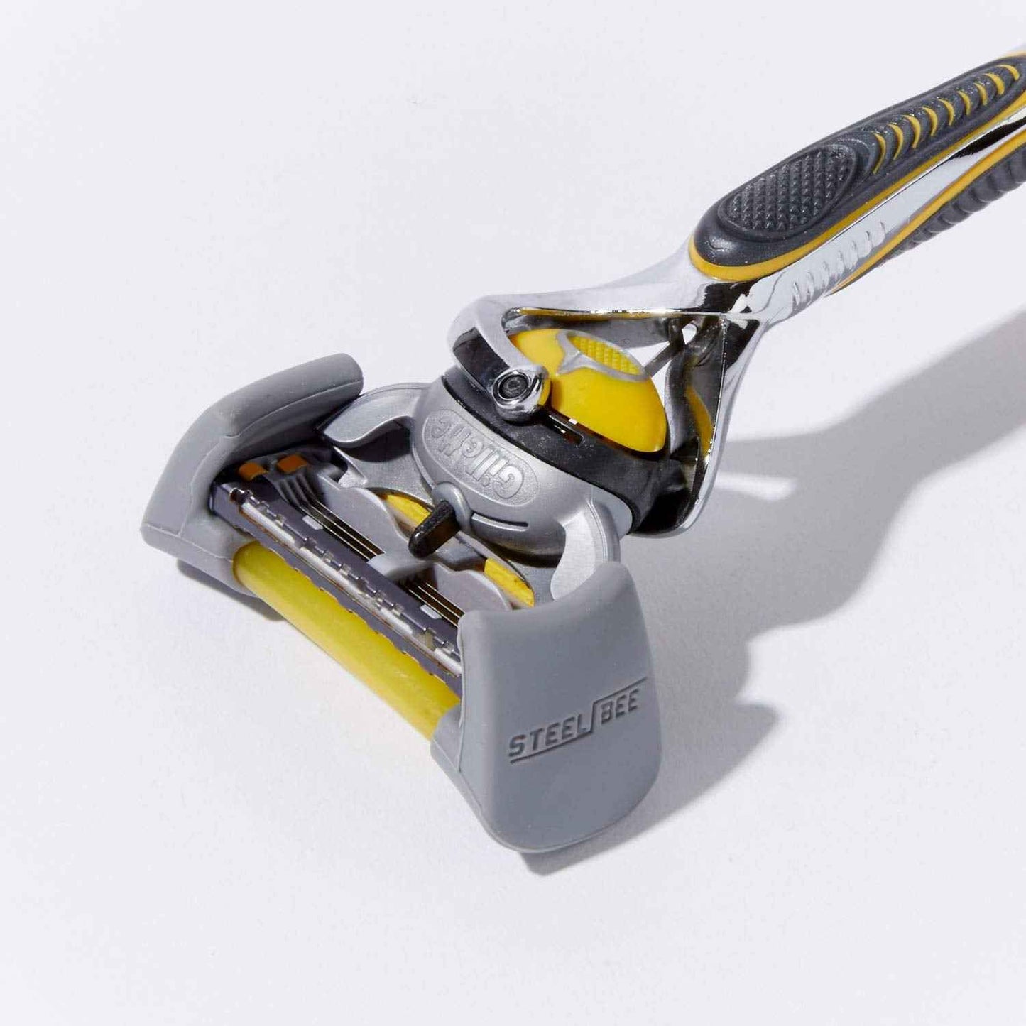 SteelBee Razor Saver | Anti-Rust Razor Cover | Blade Life-Extender | Travel Cartridge Protector | Corrosion-Preventing Attachment (2Pack)