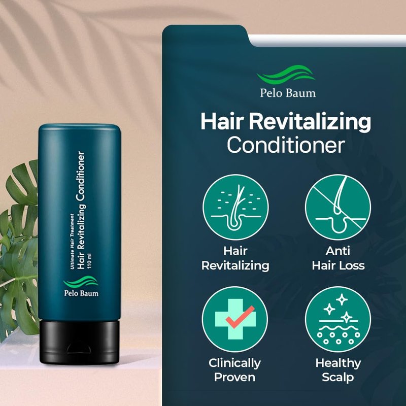 Revitalizing Hair Conditioner with Peptides & Biotin - Thicker, Fuller Hair | 3.71 Fl Oz