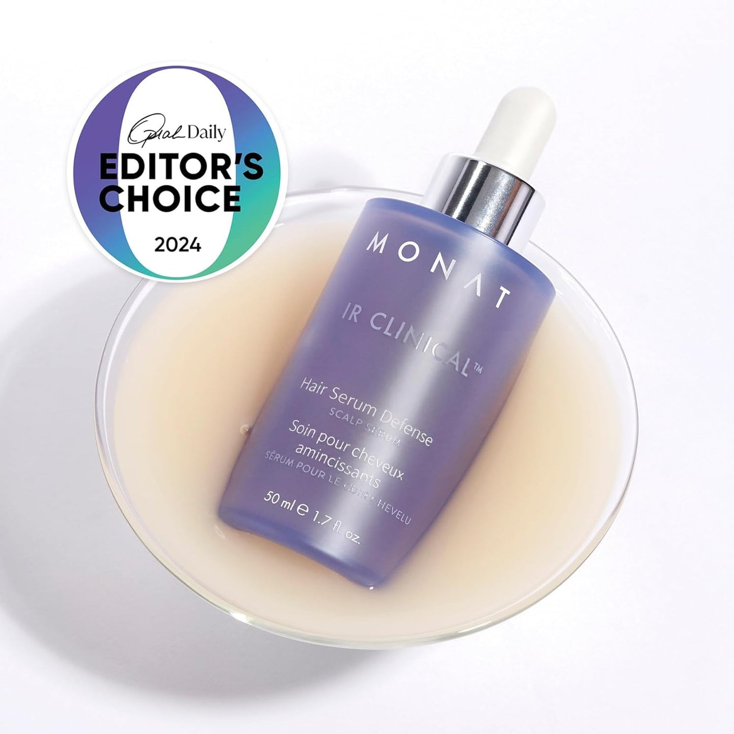 MONAT IR Clinical™ Hair Thinning Defense Scalp Serum - Nourishes Scalp, Reduces Breakage | Thicker, Fuller Hair