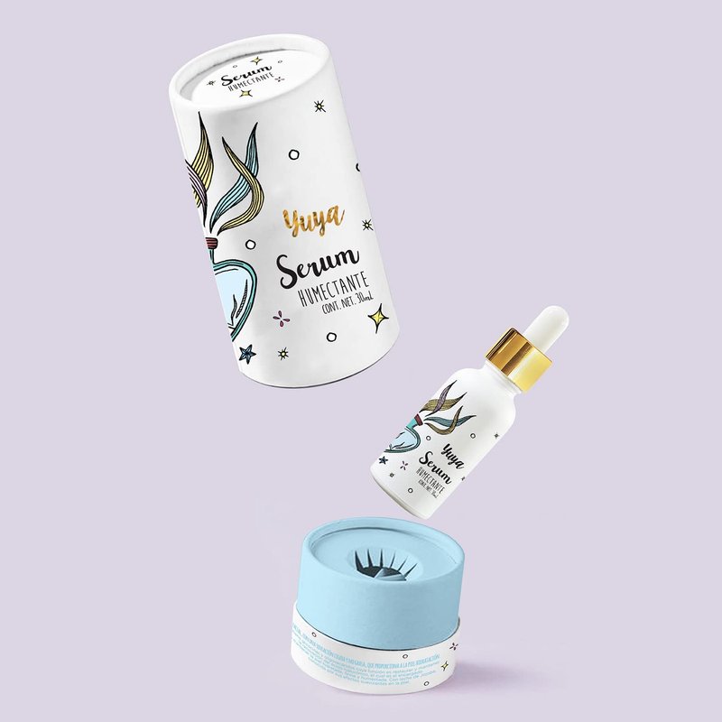 YuYa Night Serum - Hydrating Anti-Aging Makeup Formula with Hyaluronic Acid & Jojoba | 30 ml