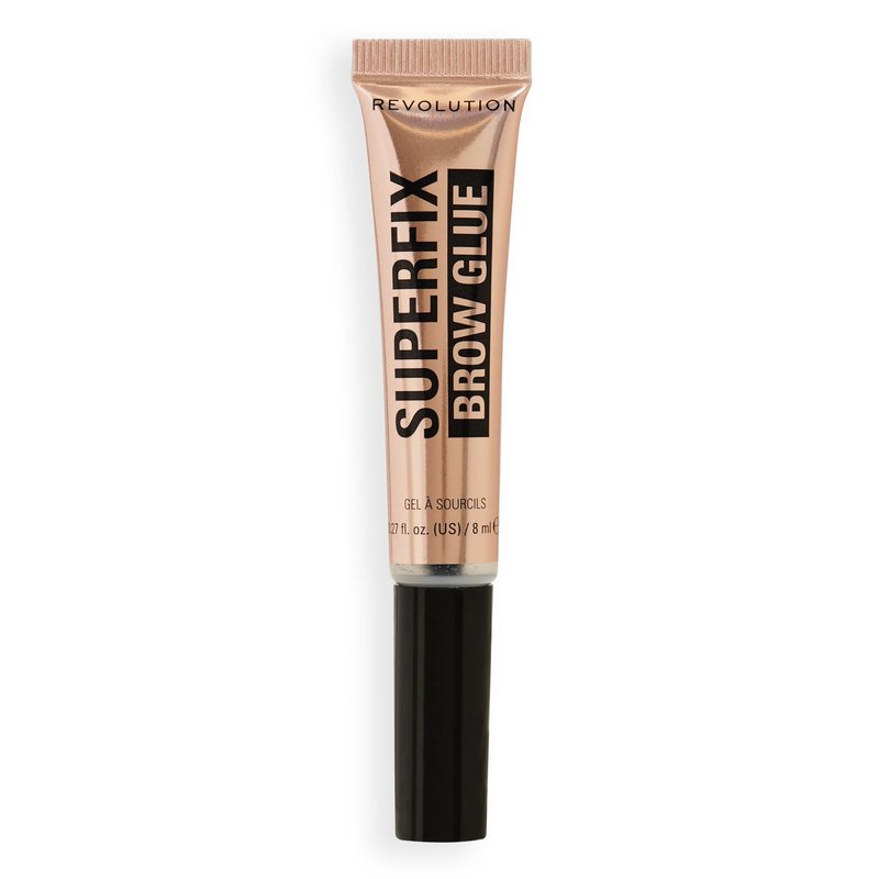 Revolution Beauty London, Superfix Brow Glue, Eyebrow Gel, Sets & Holds with Vitamin E & Castor Oil, Vegan & Cruelty-Free, 0.27 fl oz