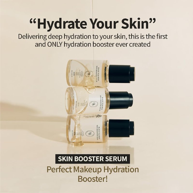 Yuja Bean Skin Booster Serum - Deep Hydration for Sensitive Skin | Korean Skincare, Vegan, Oil-Free