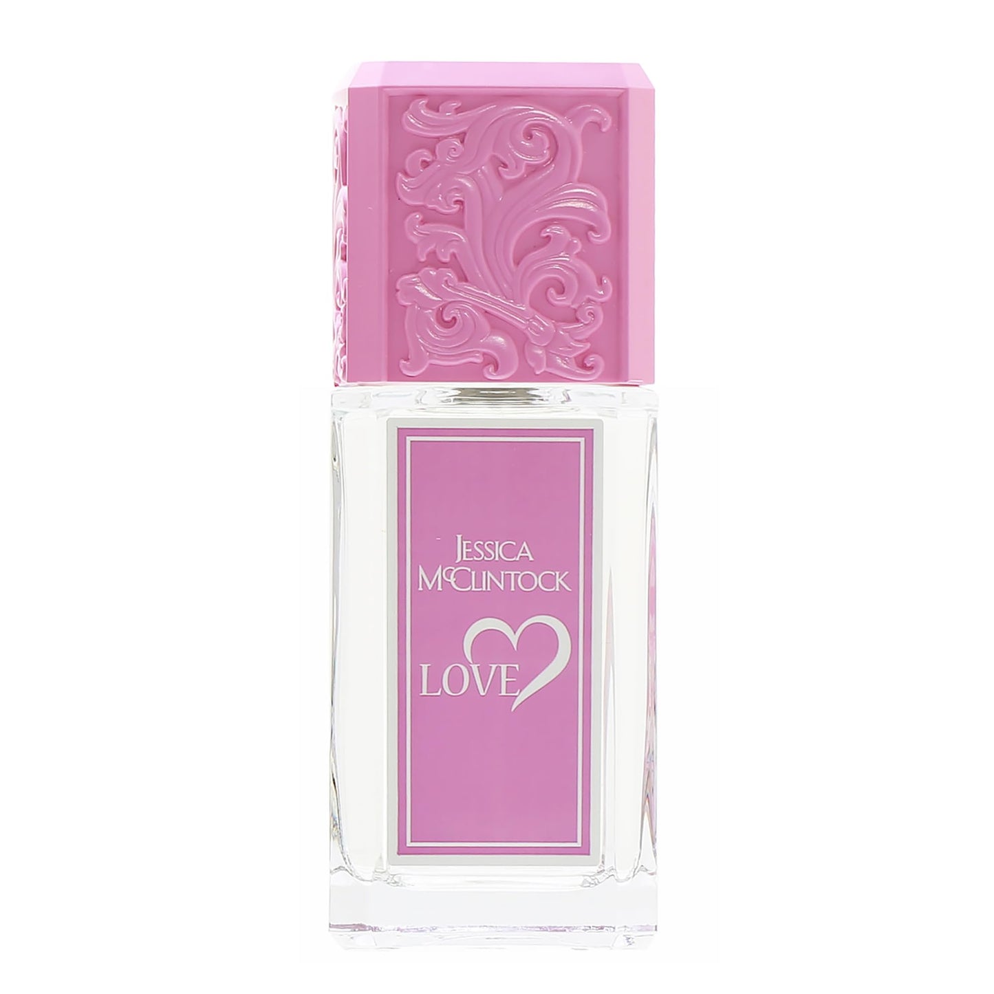 Jessica McClintock Love Eau De Parfum Spray for Women, 3.4 oz - Bright Floral Scent with Yuzu, White Tea, Gardenia, Jasmine & Amber, Romantic Long-Lasting Fragrance
