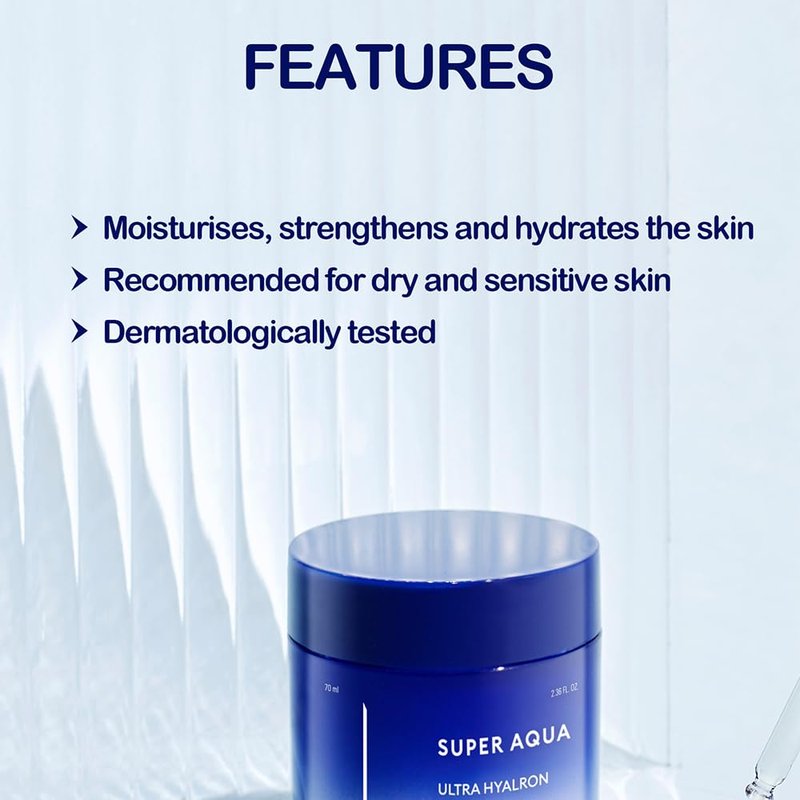 MISSHA] Super Aqua Ultra Hyalron Cream 70 ml/2.37 fl.oz.