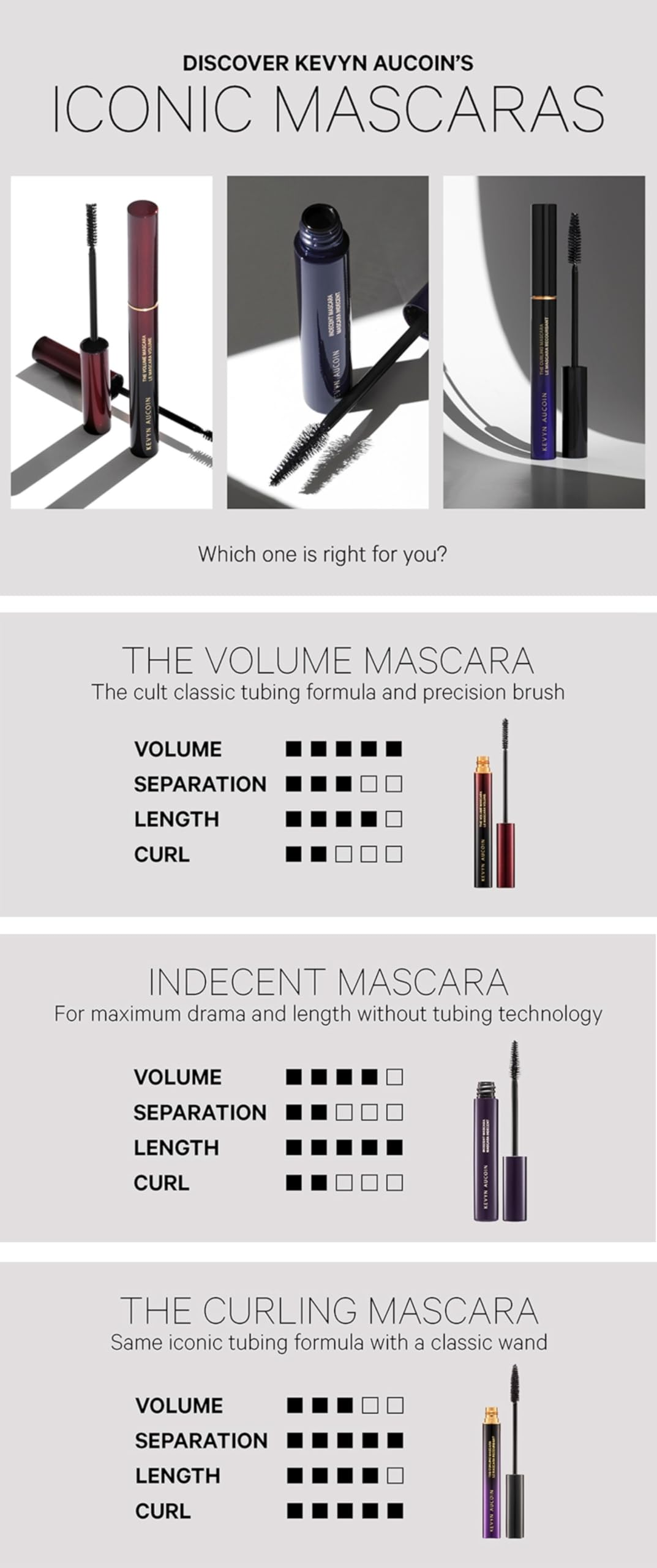 Kevyn Aucoin Women's The Volume Mascara