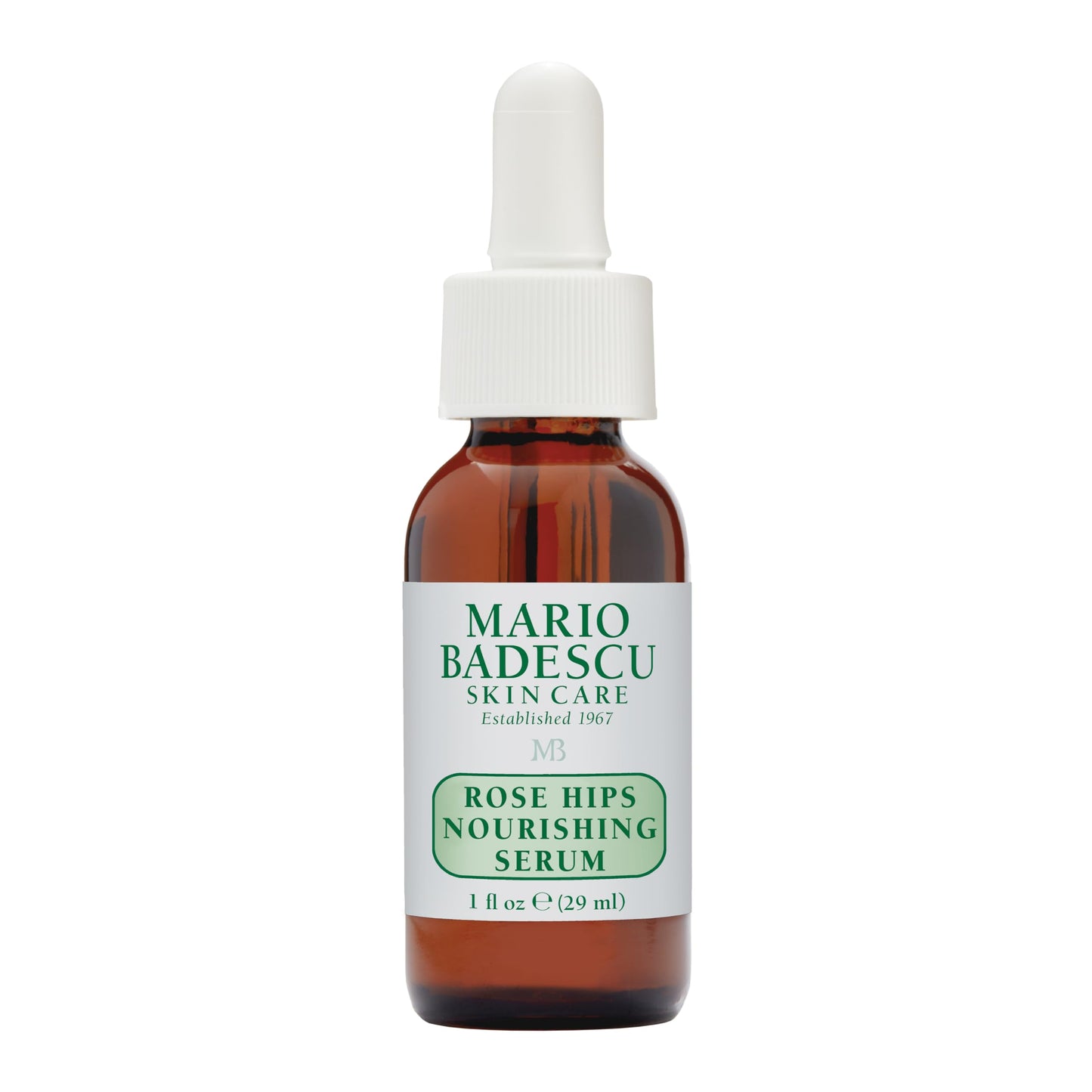 Mario Badescu Rose Hips Nourishing Oil for Combination, Dry and Sensitive Skin Facial Oil that Moisturizes & Smoothes Formulated with Rosehip Extract & Castor Oil 1 FL OZ (Pack of 1)
