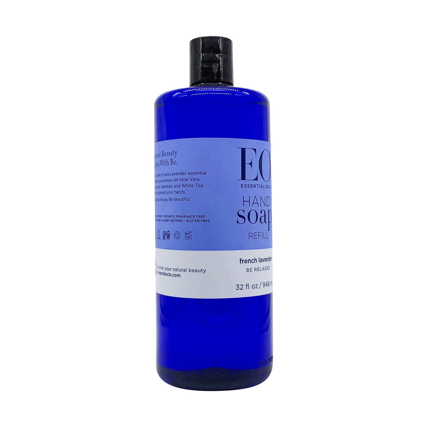 Eo Products Hand Soap, French Lavender Refill , 32 Oz