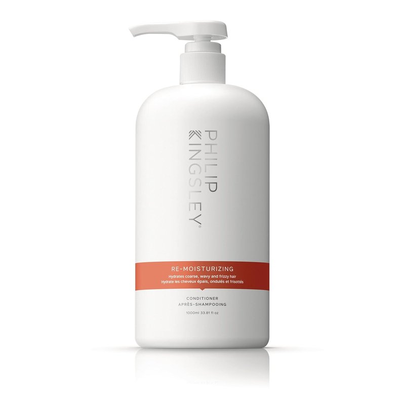 Philip Kingsley Remoisturizing Conditioner - Deep Hydration for Dry Hair | 33.8 Oz