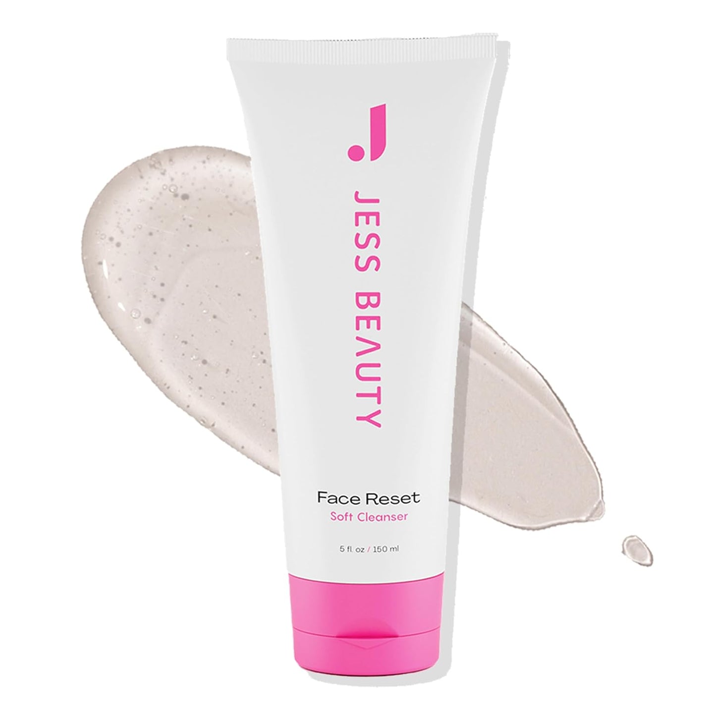 Face Reset Cleanser - Gentle Hydrating Gel Wash with Squalane & Hyaluronic Acid | Korean Skincare 5 fl oz