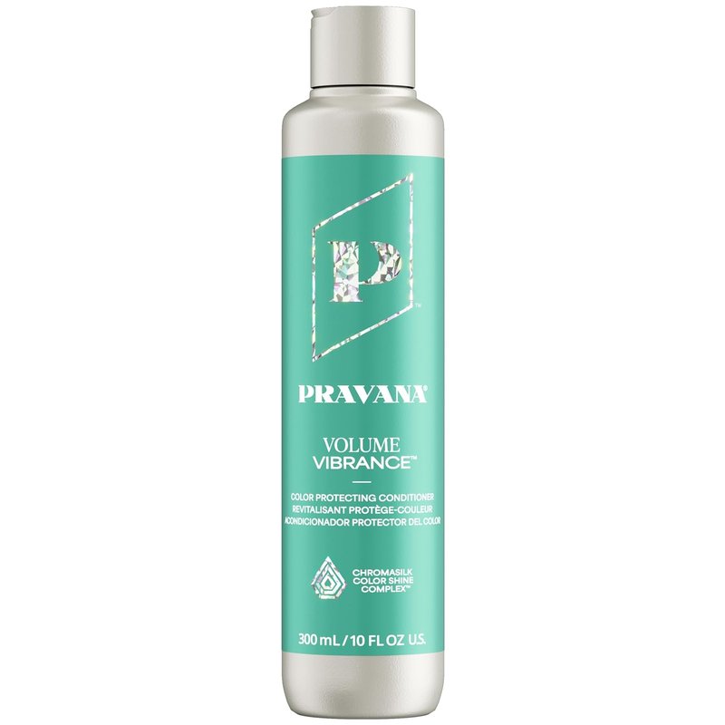 Pravana Volume Vibrance Conditioner - Lightweight Volume & Lift for Fine Color-Treated Hair | Strengthens & Reduces Breakage | Vegan Formula