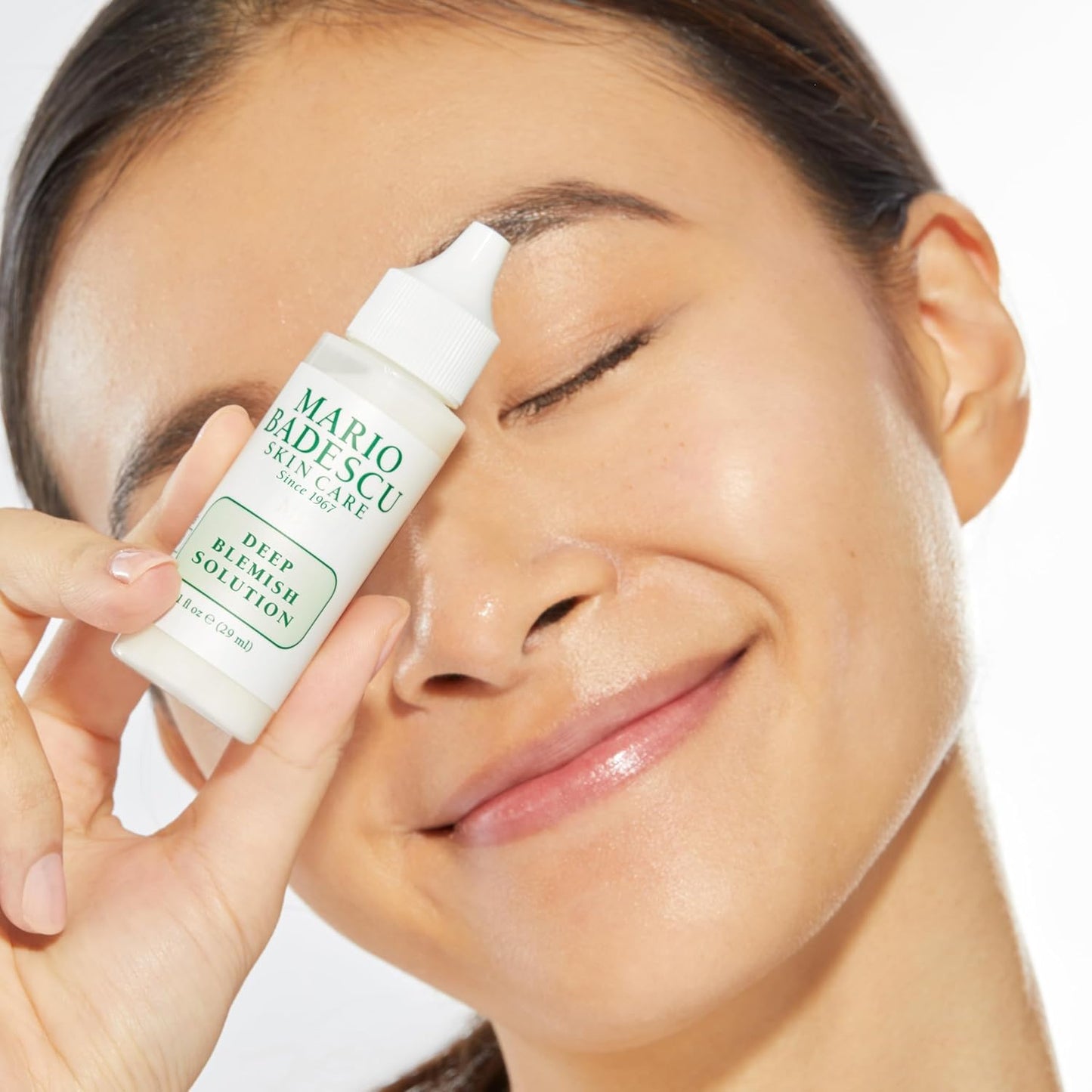 Mario Badescu Drying Lotion & Deep Blemish Solution | Powerful Blemish Spot Treatment Duo with Salicylic Acid, Zinc Oxide & Niacinamide | Surface & Deep Acne Control for Clearer Skin | 2 x 1 Fl Oz