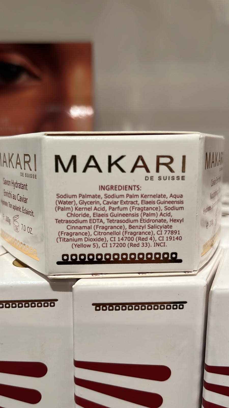 Makari Classic Caviar Enriched Treatment Soap 7.0 oz – Moisturizing & Brightening Bar Soap for Face & Body – Anti-Aging Cleanser Combats Dryness, Dullness, Wrinkles & Blemishes