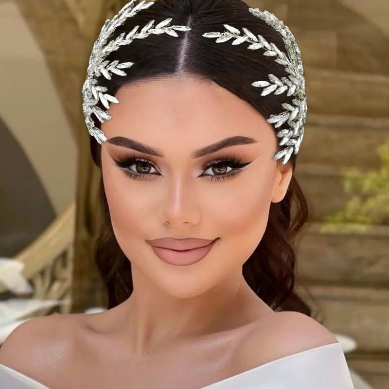 WONRLUA 2 PCS Bridal Hair Comb, Wedding Hair Clips for Brides, Bridal Headpieces for Wedding