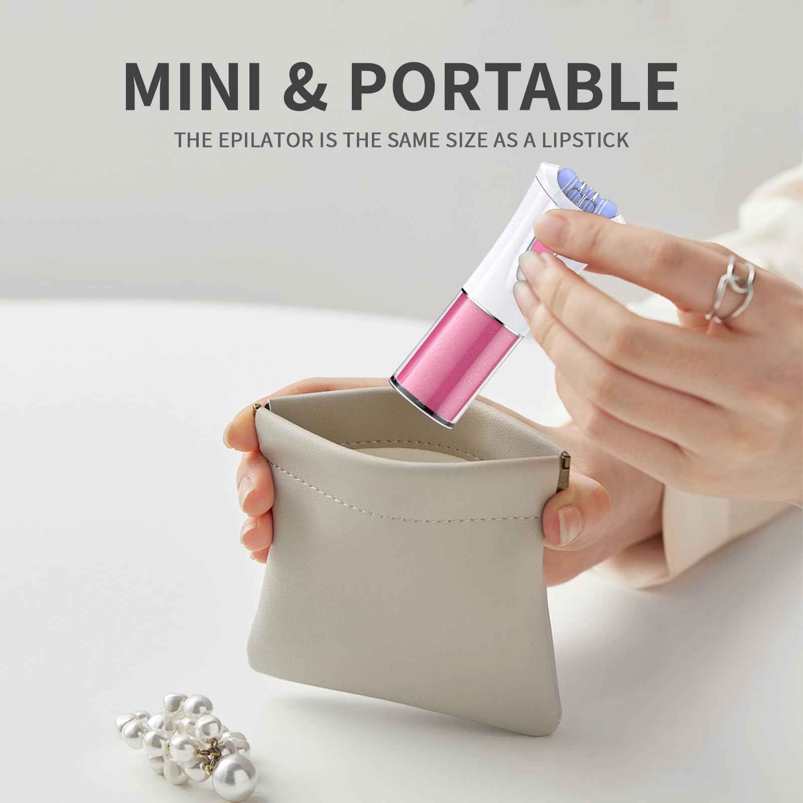 Epilators Hair Removal for Women, Glabrouse Skin Epilator for Face, Smooth Glide for Women Facial Hair, Hair Rmoval for Face Bikini Arm Area Legs Underarm