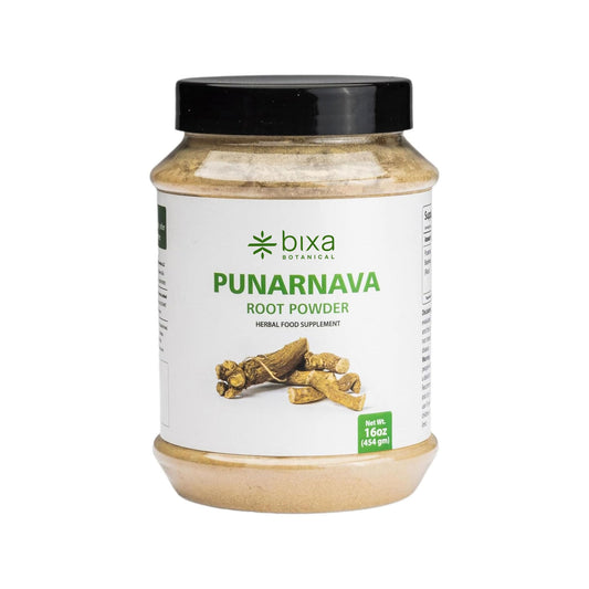 bixa BOTANICAL Punarnava Powder, Boerhavia Diffusa – Supports Kidney Detox and Liver Health – Steam Treated, Vegan, Non-GMO, 100% Pure Ayurvedic Herbal Supplement, 16 Oz