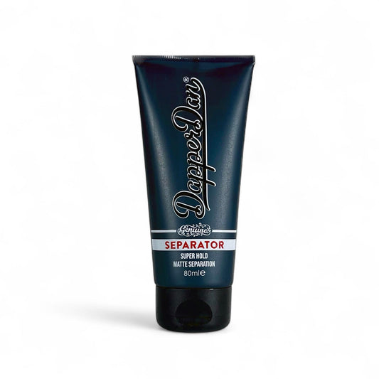 Dapper Dan Separator Styling Cream, Super Strong Hold Matte Finish Hair Styling Cream for Men, Defines & Separates Hair with Lightweight Non-Greasy Formula for Natural Look, 2.70 fl oz