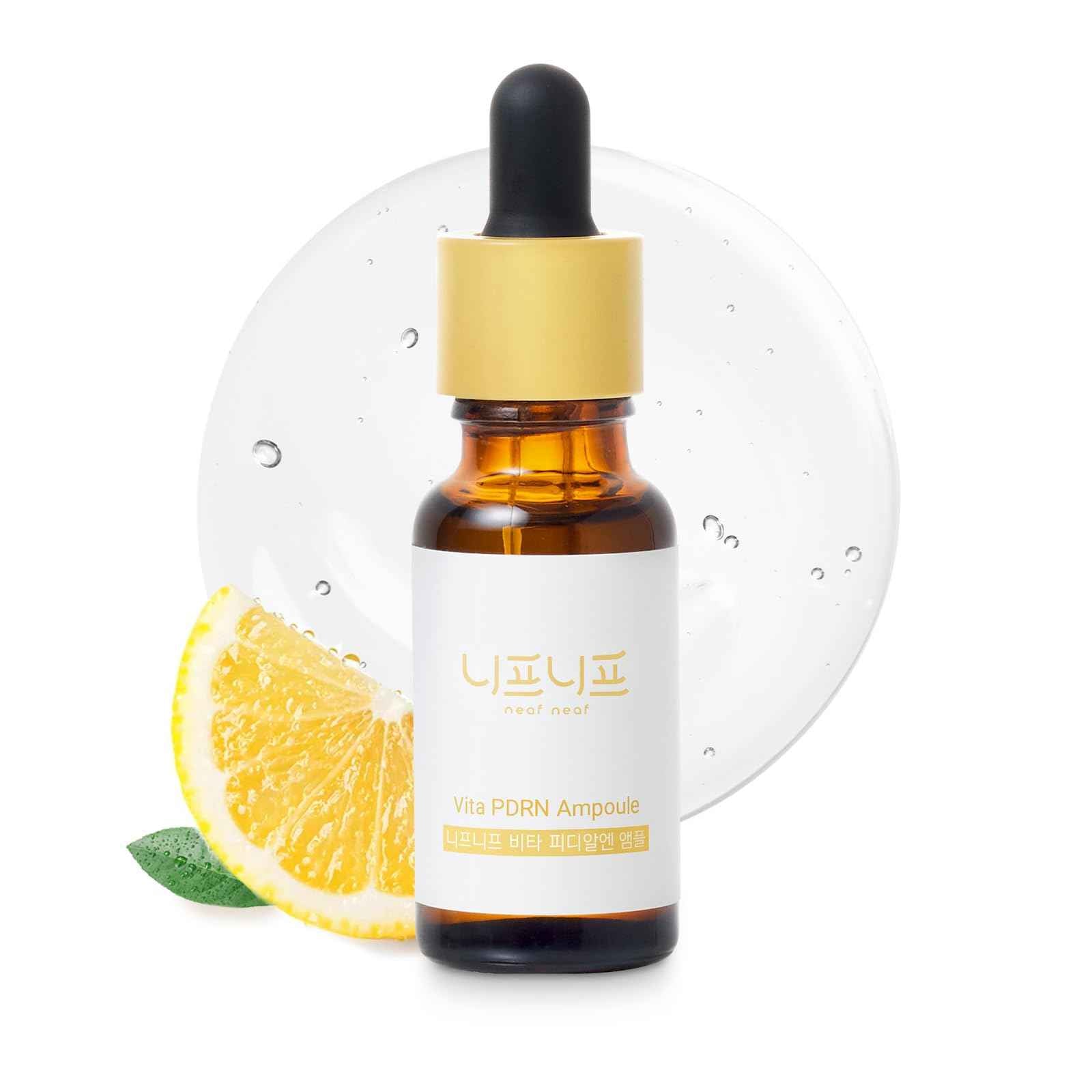 NEAF NEAF Vita PDRN Ampoule, A 30-day ampoule with Licorice PDRN and Vitamin C to improve skin spots and radiance. (20ml /0.68 oz)