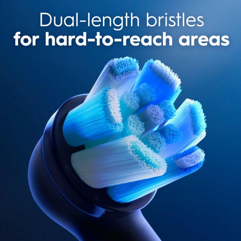 Oral-B iO Replacement Brush Heads - 5 Count Set with 4 Ultimate Clean & 1 Gum Sensitive Black