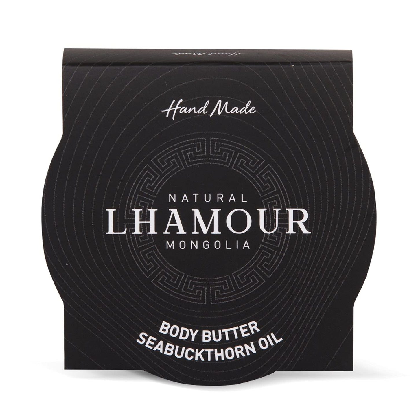 Lhamour Body Butter Dry Skin - Deep Moisturizing Body Balm with Sea Buckthorn oil, Beef Tallow, Rosehip & Shea Butter, Skin Moisturizer Balm for Dry & Sensitive Skin, Non-Greasy Lavender Scent,3.53 oz