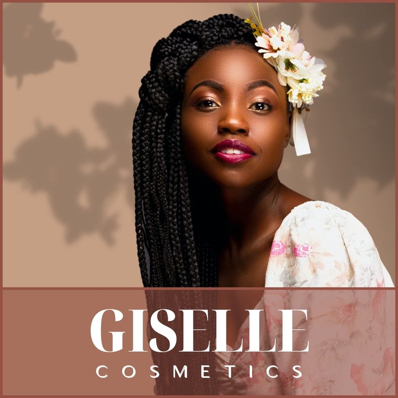 Giselle Cosmetics Heart Breaker Natural Organic Bronzer - Highlighter Makeup & Bronzer Powder - Mineral Contour Palette - Non-Comedogenic, Talc-Free, Travel Size, Shimmer & Matte Loose Powder