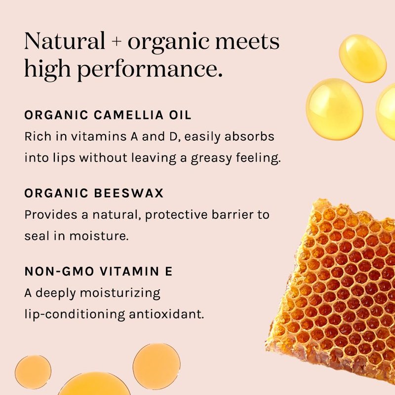 Kari Gran Lip Whip | Moisturizing Lip Balm with Organic Oils | Glossy Sheen + Peppermint | Rich Buttery Texture, Hydrates & Protects | Non-GMO, Organic Ingredients, Made in USA (Tinted Peppermint)