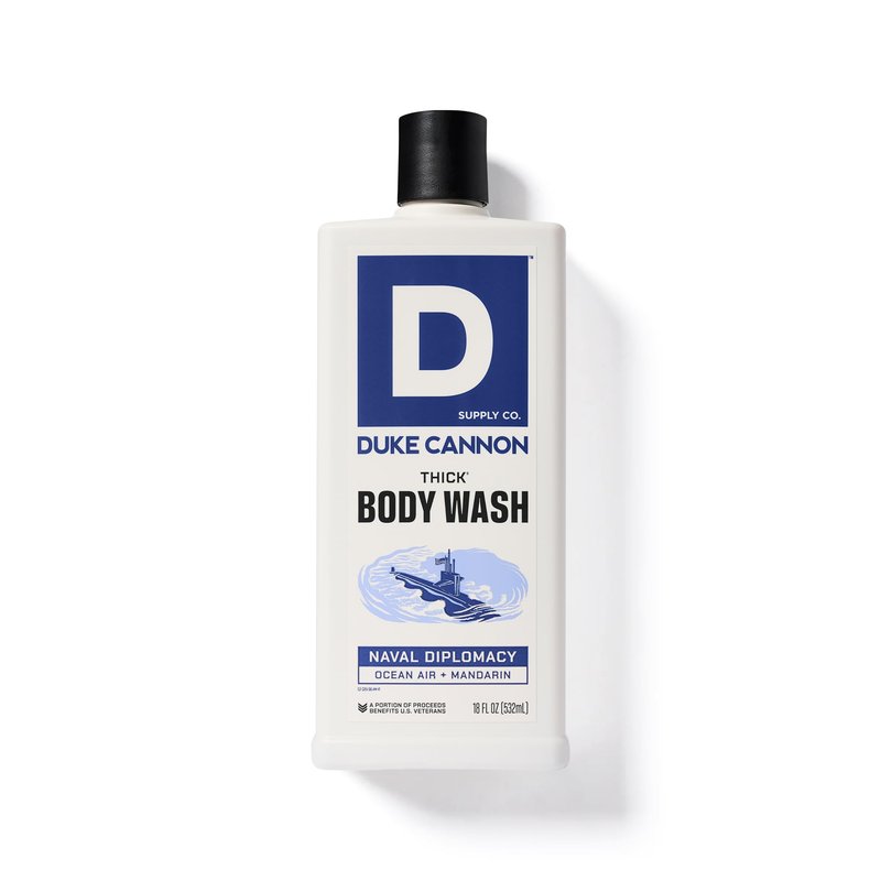 Duke Cannon Supply Co. THICK High-Viscosity Body Wash for Men - Smells Like Naval Supremacy, 17.5 Fl Oz 3PACK