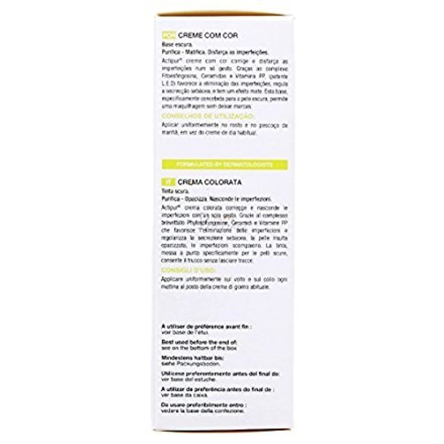 NOREVA LED ACTIPUR Crème Anti-Imperfections Teintée Dorée