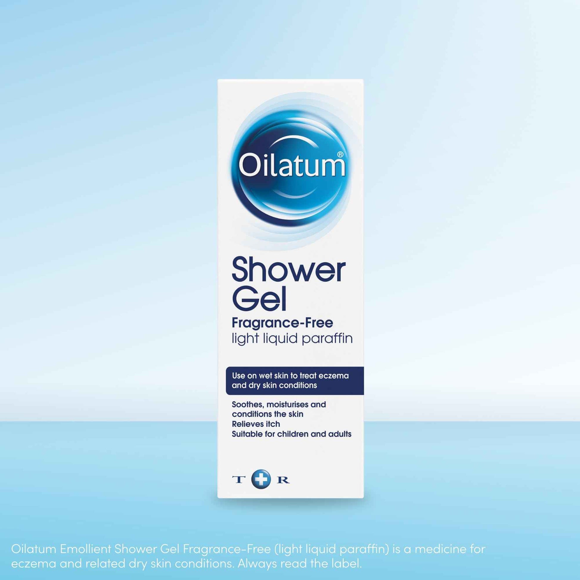 Oilatum Shower Gel Fragrance Free to Treat Dry Skin & Eczema 150ml