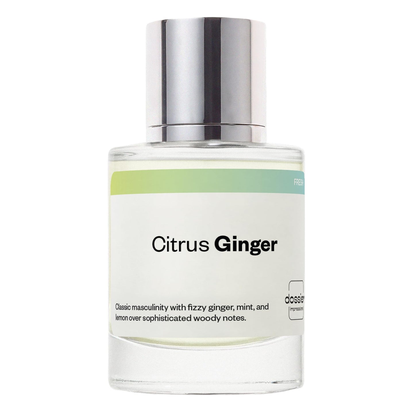 Dossier - Citrus Ginger - Eau de Parfum - Inspired by Bleu de Chanel - Long-Lasting Fragrance - Masculine - 1.7 fl oz (50ml)