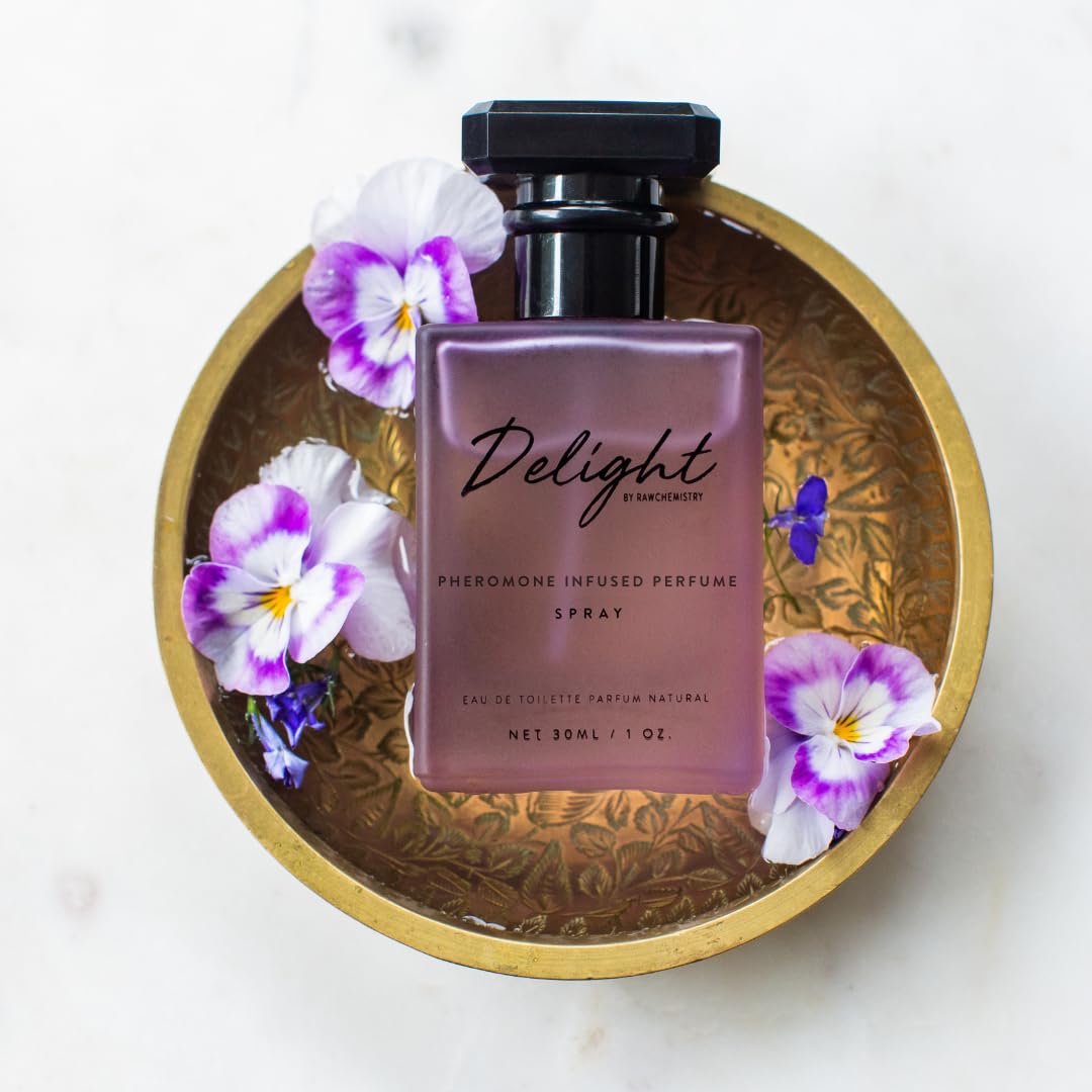 Delight Pheromone Infused Perfume for Women - Captivating Scent with Alluring Benefits | 1.7 oz Spray