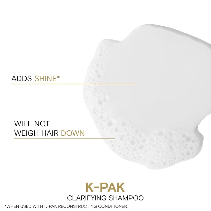 Joico K-PAK Daily Clarifying Shampoo - Remove Chlorine & Buildup | Repair Damaged Hair & Boost Shine with Keratin