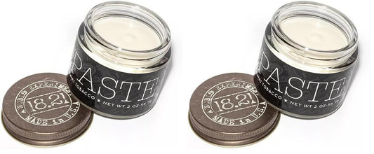 18.21 Man Made Hair Styling Product,2oz. Original Sweet Tobacco Scent in Paste with Natural Shine Finish,(Pack of 2)