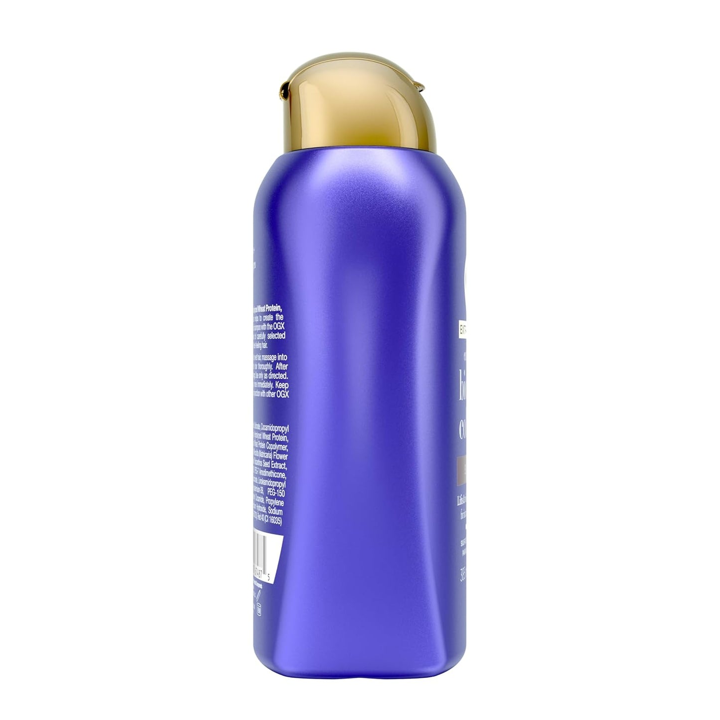OGX Thick & Full + Biotin Collagen Extra Strength Volumizing Shampoo with Vitamin B7 Hydrolyzed Wheat Protein for Fine Hair. Sulfate-Free Surfactants Thicker, Fuller Hair, 13 Fl Oz