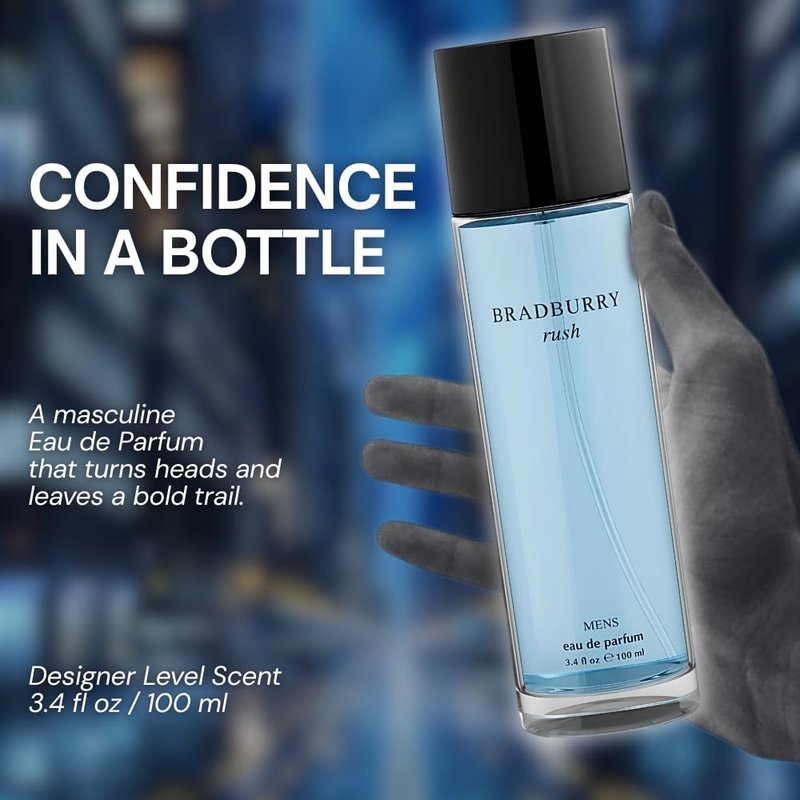 Sandora Fragrances Perfume for Men –INSPIRED by A WORLD RENOWNED MEN’S PERFUME – Artemisia, Violet Leaf, Nutmeg, Vetiver – Fresh, Spicy, Elegant, Long-Lasting Eau De Parfum 100ml (3.4 fl oz)