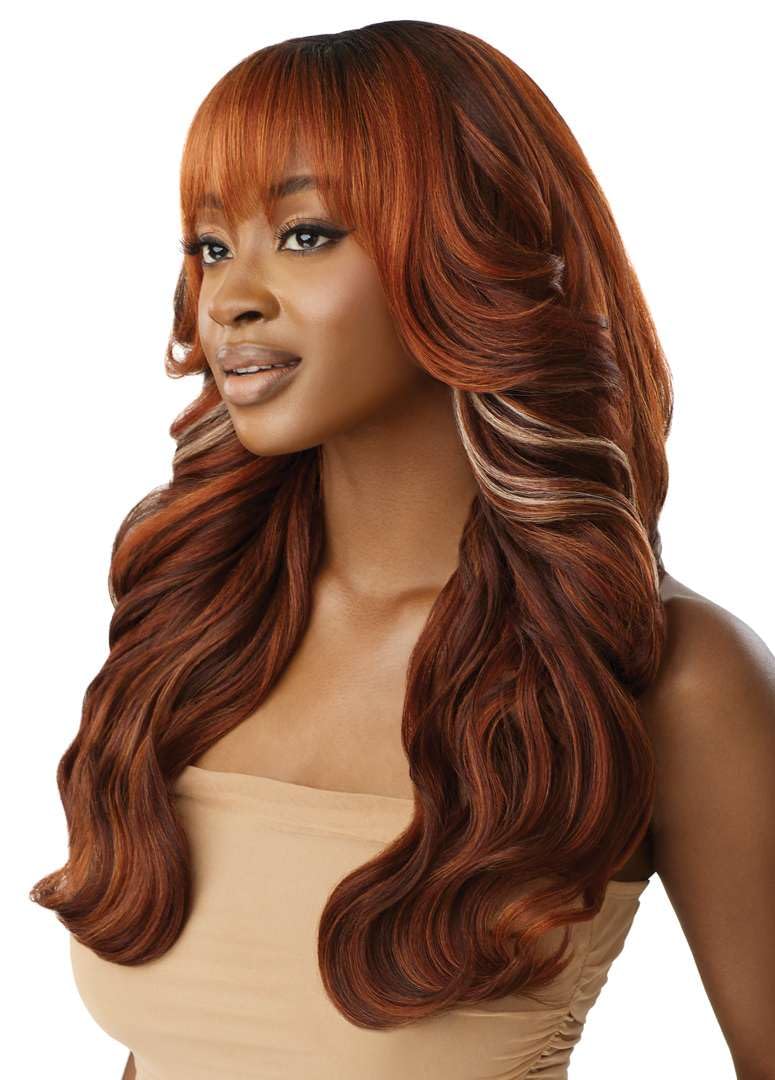 Outre Lace Front Wig - Melted Hairline - Mandisa (OFF BLACK 1B)