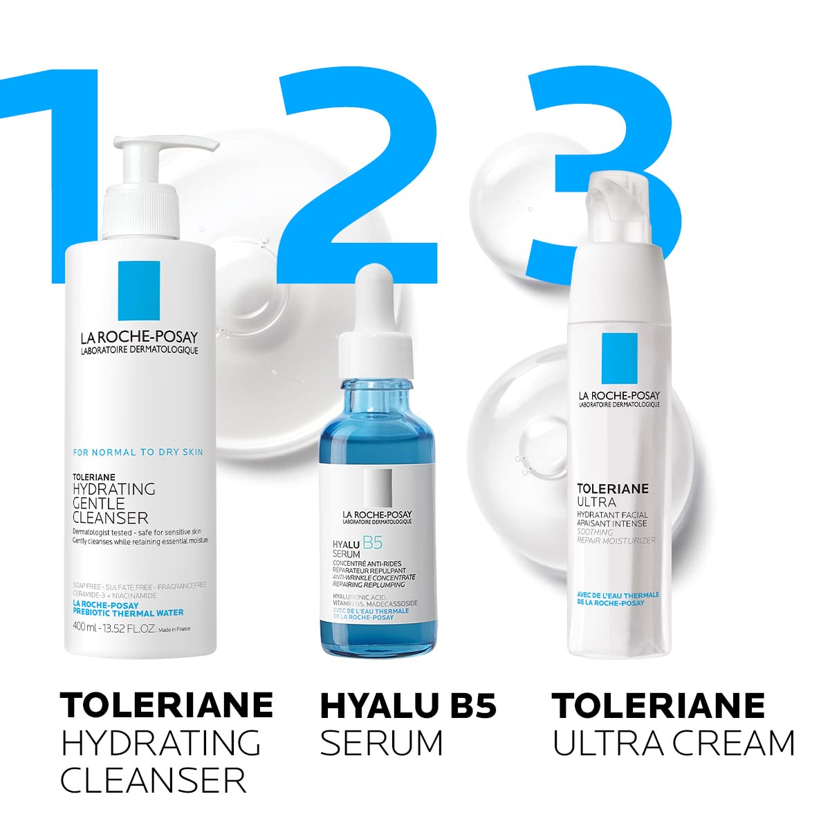 La Roche Posay Hyalu B5 Hyaluronic Acid Serum for Face, Anti-Aging, 1.7 oz